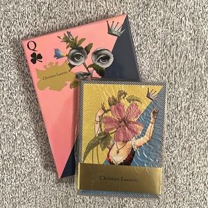 Christian Lacroix “Let’s Play” Greeting Cards & “Madame Fleur” Journal NEW